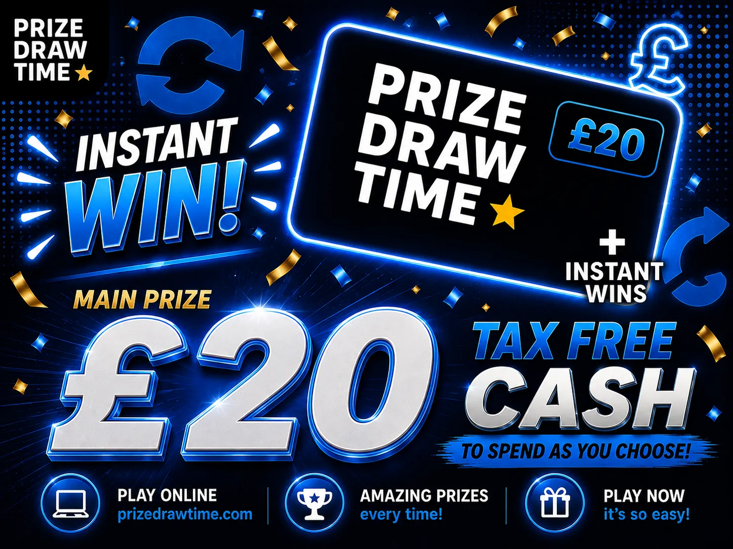 £20.00 in tax free cash