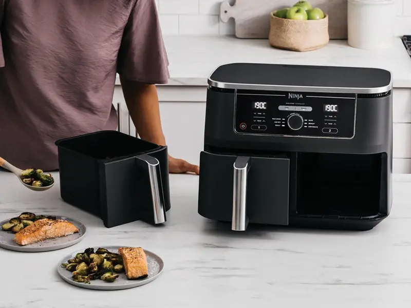 Win this Ninja Foodi MAX Dual Zone 9.5L Air Fryer