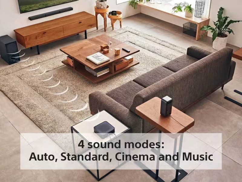 Sony Bluetooth Soundbar with Subwoofer and Wireless Rear Speakers or £270 cash