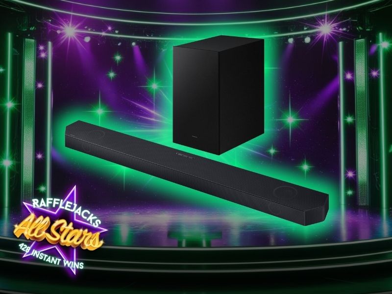 Prize draw time All Stars - 428 instant wins - £2,000 in prizes & £250 end prize