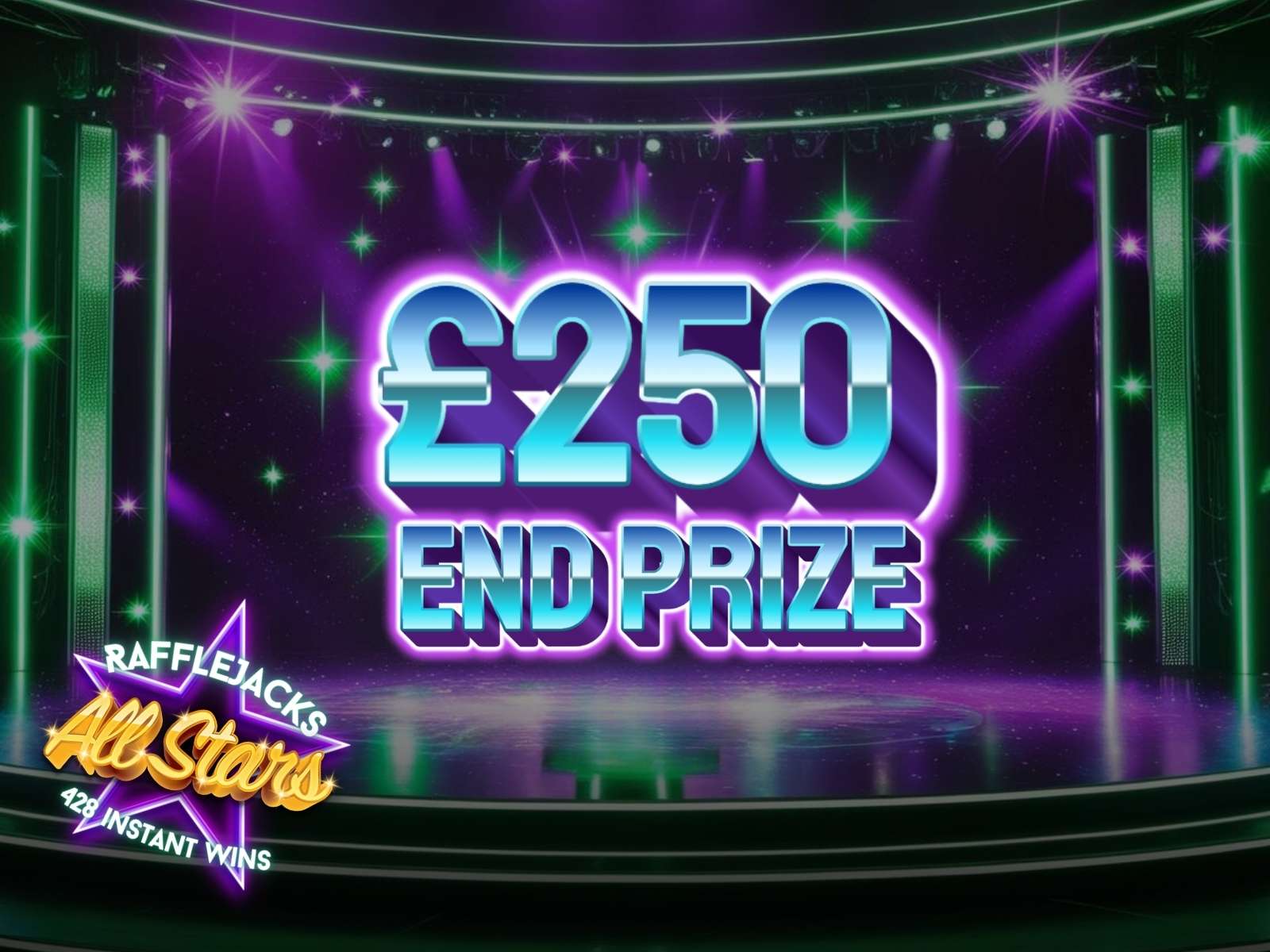 Prize draw time All Stars - 428 instant wins - £2,000 in prizes & £250 end prize