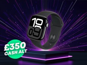 Low odds - win the Apple Watch Series 10 GPS for Just £1.79 or £350 cash