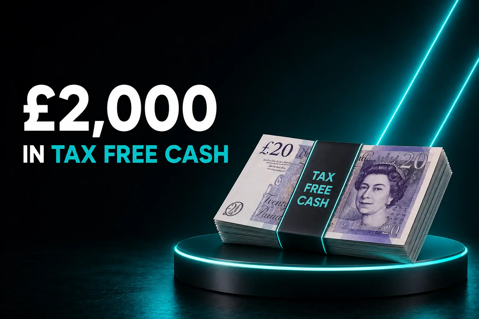 Win £2,000 tax free cash to spend your way