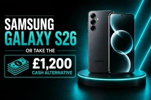 Win the Samsung Galaxy S26 Ultra or £1,200 cash alternative