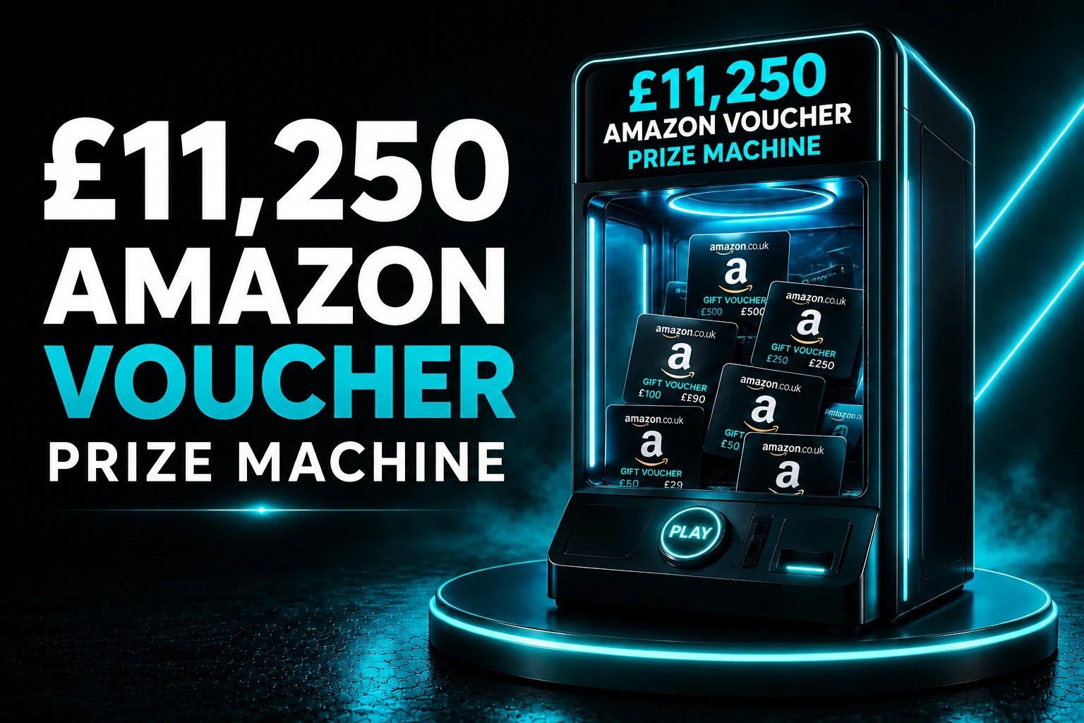 £11,250 Amazon Voucher Prize Machine
